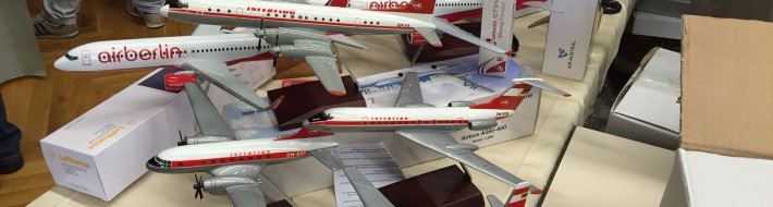 Frankfurt Aviation weekend November 2015 was fantastic. Photo report by Henry Tenby Alupa airline models of current manufacture on offer at Schwanheim aviation fair 2015. The Interflug models were around 100 EUR each.