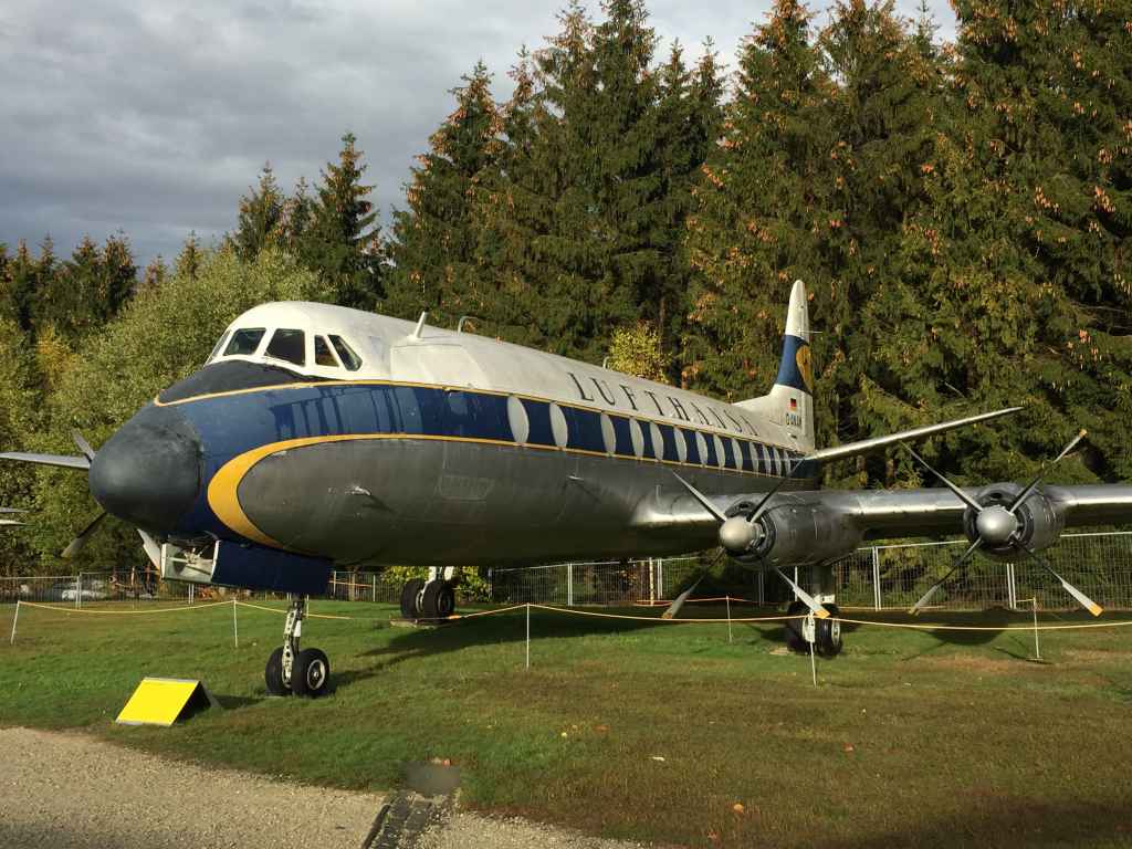 A pure classic from any angle! Lufthansa Vickers Viscount 800 D-ANUM at the Hermeskeil aviation museum in Germany.