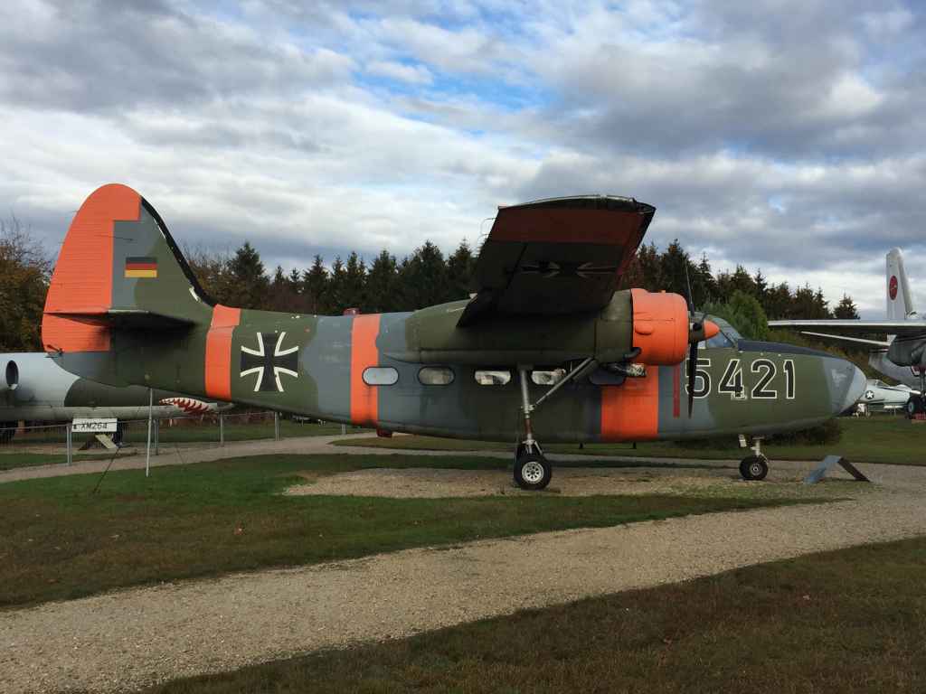 Luftwaffe Percivil Pembroke 5421 the Hermeskeil aviation museum in Germany. Back in the 1960s these were a dime a dozen in Germany, but the entire fleet was retired by the early 1970s.