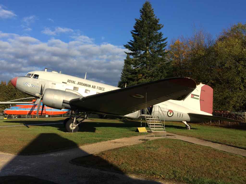 Another government donation to the museum. This time a Royal Jordanian Air Force DC-3 Dakota troop transport at the Hermeskeil aviation museum in Germany.