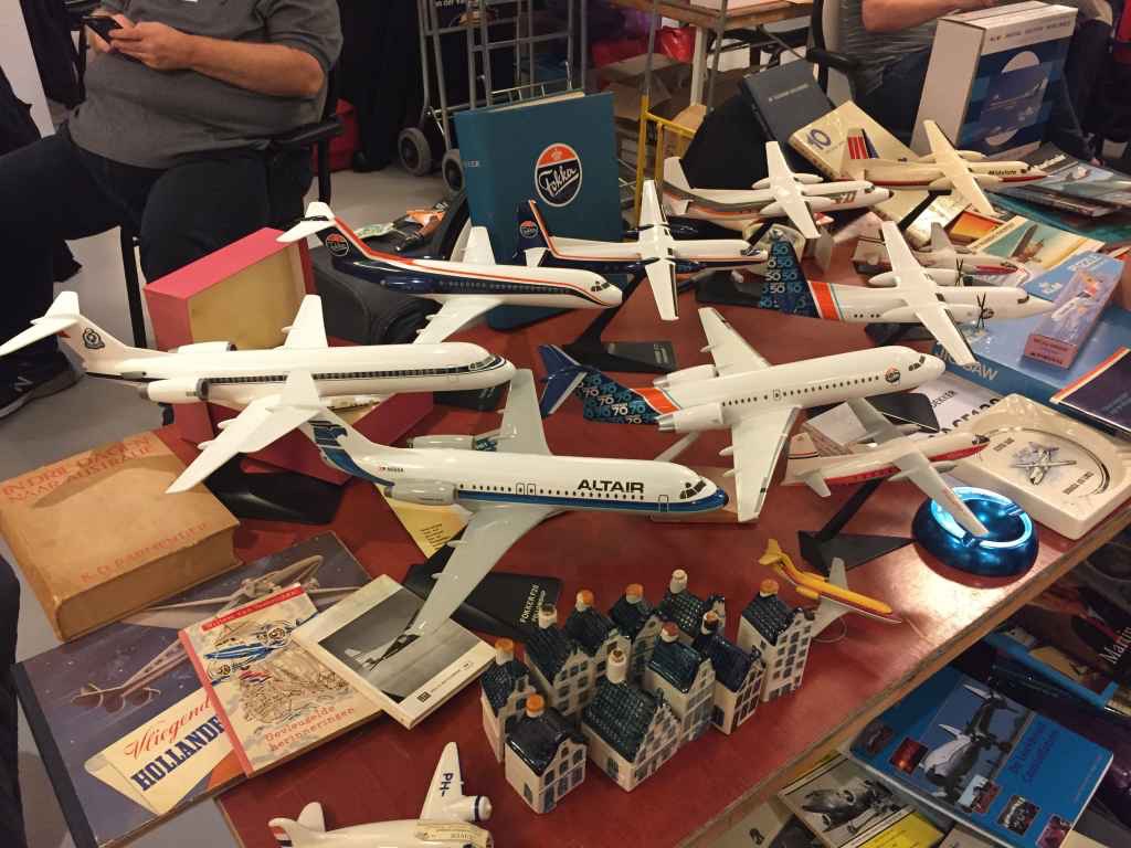 Fokker house models by IMC and Verkuyl were in good supply at fair prices at the 2019 Amsterdam Aviation Fair.
