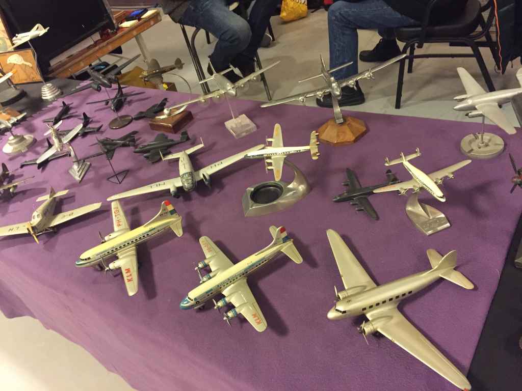 Another view from one of the surplus collections of vintage civil and military ID and display models, as offered for sale at the 2019 Amsterdam Aviation Fair.
