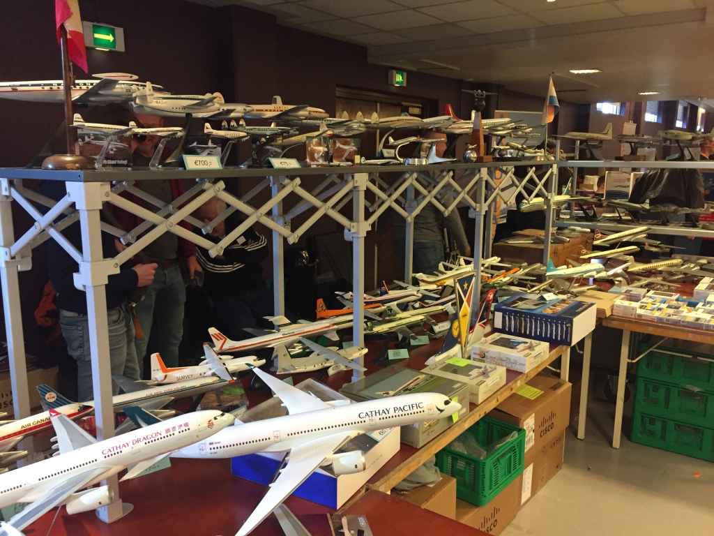 Another view of the wonderful models from a collector who recently exited the hobby due to old age, and his collection was presented for sale at the Amsterdam Aviation Fair 2019.