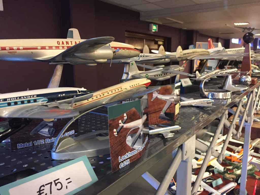 This fabulous photo presents many of the wonderful models from a collector who recently exited the hobby due to old age, and his collection was presented for sale at the Amsterdam Aviation Fair 2019.