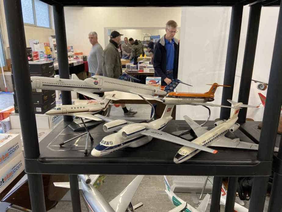 Patrick van Rooijen from Amsterdam brought a fabulous selection of models for sale to the Frankfurt Schwanheim airline show in November 2019, including these nice Russian models.