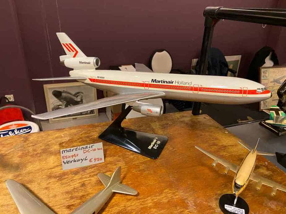 Martinair Holland DC-10 in 1/100 scale by Verkuyl circa mid 1970s display model