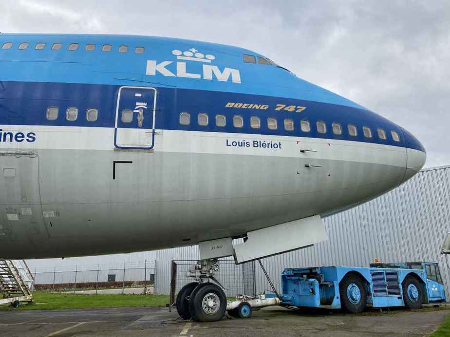 KLM Boeing 747-300 PH-BUK at Aviodrome, Netherlands.