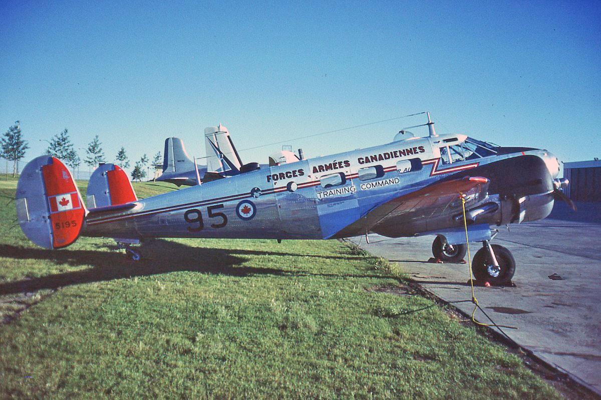 Royal Canadian Air Force Beech 18 C 45 Expeditor Service History 1960s