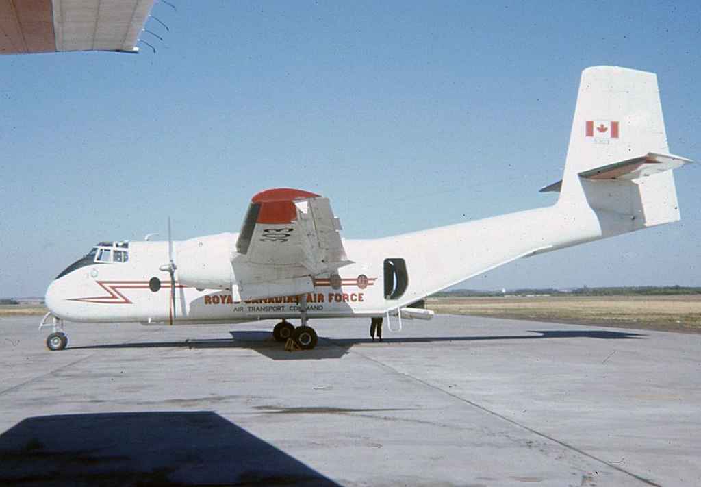 RCAF Air Transport Command DHC-4 Caribou 5303 location not known 1967.