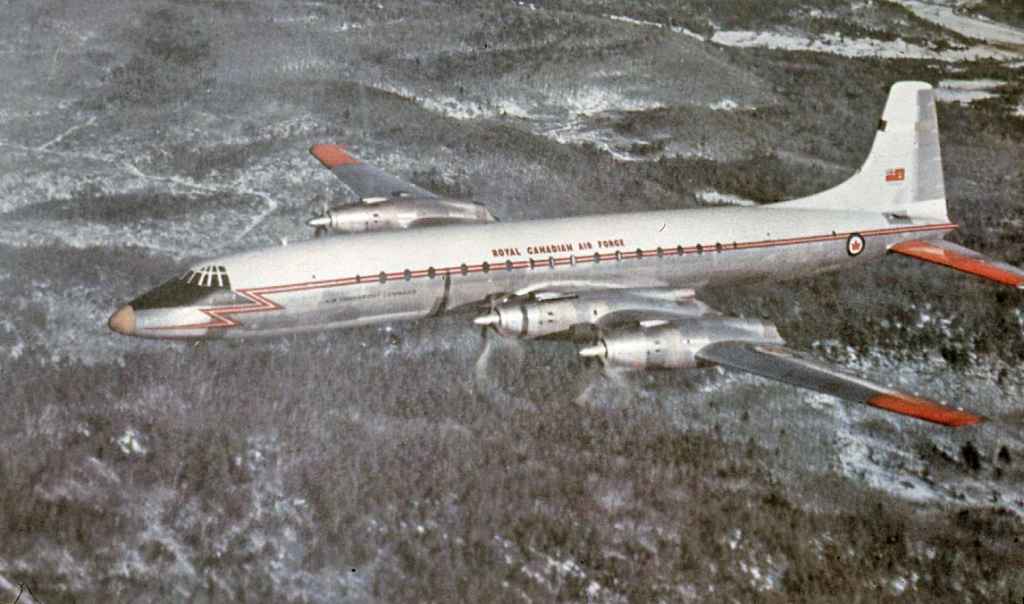 RCAF Royal Canadian Air Force Canadair CC-106 Yukon - Photo History ...